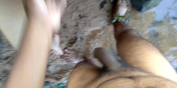 Wife Friend Rough Fucked By Me In Forest Near River During Outdooor Orgy