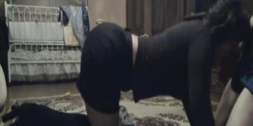 Cute Bitch In Short Skirt And Heels Gives Bj And Then Gets Fucked With Hands Tied Behind Her Back