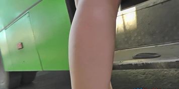Stunning ass of a brunette seen in best upskirts mov