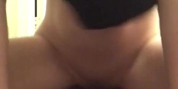 Ex girlfriend riding dildo wantin daddy