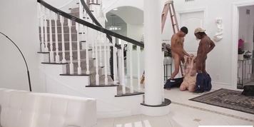 Cubbi Thompson Busty Blonde Needs Two Bbcs For Orgasm (Dick tattoo)