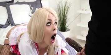Zotd - Elsa Jean Gets Fucked By A Black Monster Dick