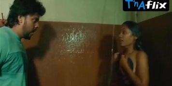 Buddhi Randeniya Butt,  Breasts Scene  in Underpants Thief