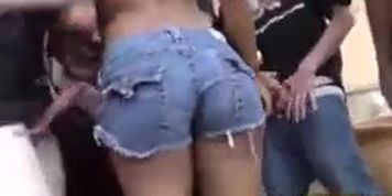 Zoey Reyes gives many white guys blowjobs