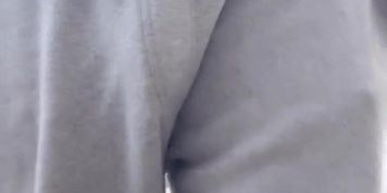 sweatpant bulge