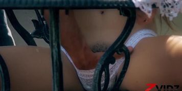 Adorable Girl Seduced By Lover Outdoor (Tali Dova)