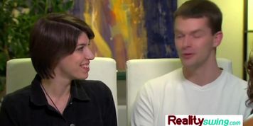 These horny swinger couples know how to have fun! Amateur reality swinger show waiting for you.