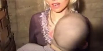 Polish girl punishes a thief