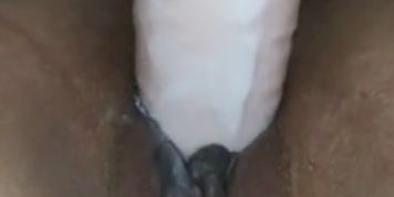 Creampie from my girlfriend's sexy pussy
