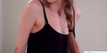 Kinky college babes Lily and Samantha adores pussy licking