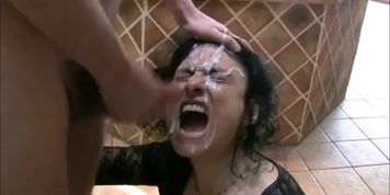 Amateur facial compilation - video 1 - video 1
