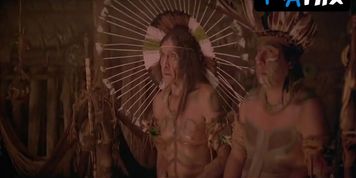Dira Paes Breasts,  Butt Scene  in The Emerald Forest
