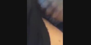 ebony snapchat hard screw  video leaked shows creampie for my bitch pickup big ass