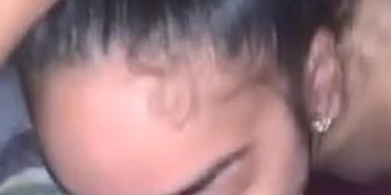 Bronx Latina Gets Facefucked By Her Man