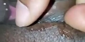 My wifes wet pussy and thick clit