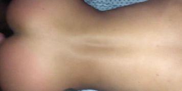 Cumming on my ass