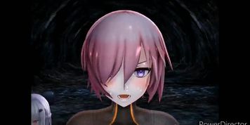 [Mmd/mp-7l] Anime girls vs horny demon invaders PART1