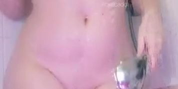 anjelica shower time