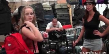 Amateur hottie talked into having sex for cash