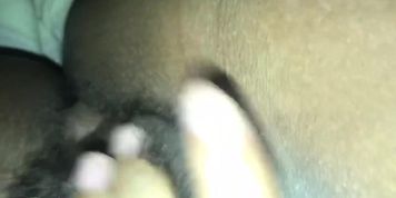 Fat black hairy pussy