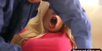 Lusty Jessie Volt fucked on the couch