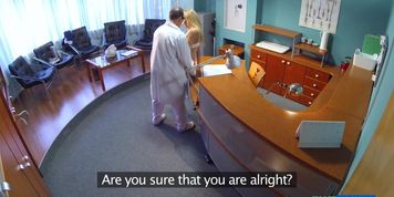 FakeHospital - Hot blonde raises doc's temperature