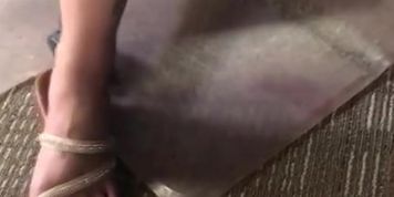 Flirting Banker Foot Tease -Mute