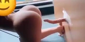 Vane playing with a toy
