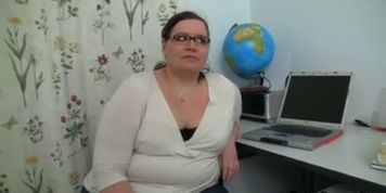 Big belly chubby teacher fucks student