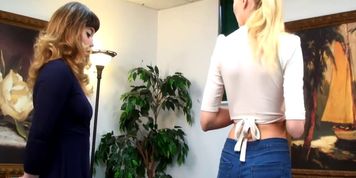 Amelia Strapped by Miss Betty