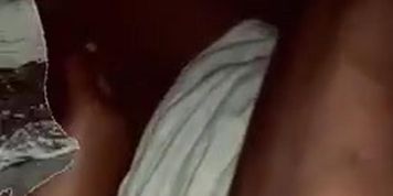 Sucking his huge cock 