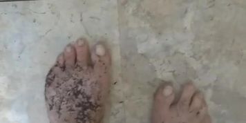 Feet Filthy from the Garden, Will Daddy punish me? Dirty Talk