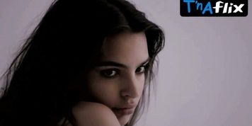 Emily Ratajkowski Breasts,  Bush Scene  in Treats! Magazine Photo Shoot