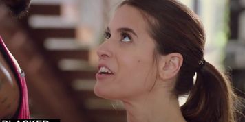 BLACKED SO distracted by BBC so she drilled it (Abbie Maley, Jason Luv)