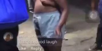 CRACKHEADS JUMPED NAKED TO FIGHT