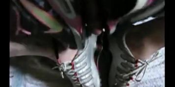 Fucking Grls Classics while wearing Grls Shox NZ