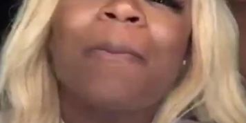 ENF Unsuspecting Ebony Has Multiple NipSlips Live!