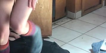 Lucky Plumber Fucked By A Girl