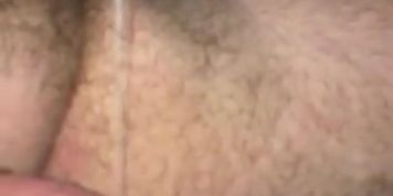 Pouring my own cum on my dick as lube (frozen loads thawed)
