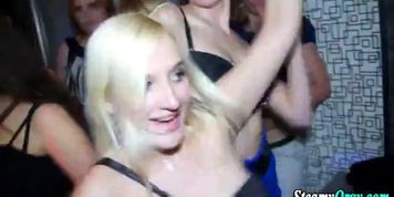 Tit flashing cfnm sluts