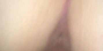 Blonde German girl reverse cowgirl: First time on camera