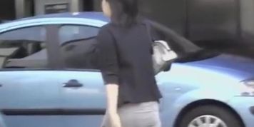 Wild nipple sharking attack with some perky gal losing her blouse