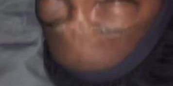 King Boogie making slim ebony scream Im sorry with a Facial and Multiple orgasms