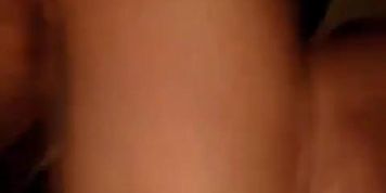 Closeup of a wife receiving 4 creampies