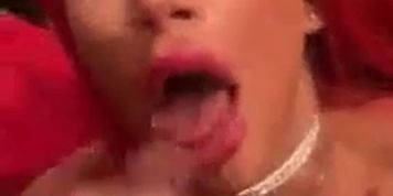 NICOLETTE SHEA sloppy cum in face