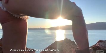 Lake Mead Strip Tease on a Mountain (Beauty Dior)