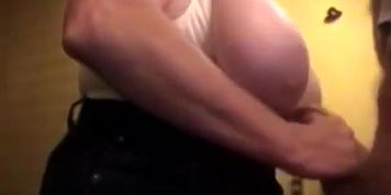Big tits handjob