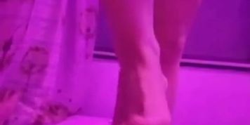 Chinese escort footjob