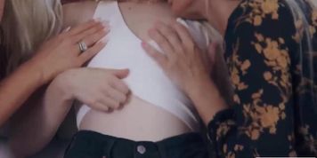 Busty milf and wife lick her secretary (London River, Rachael Cavalli)
