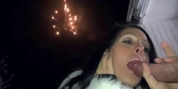 Neue Jahre facial fr Deutsch Amateur